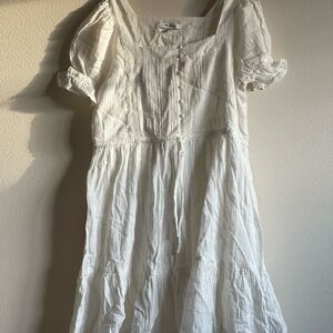 Madewell White Mini Dress